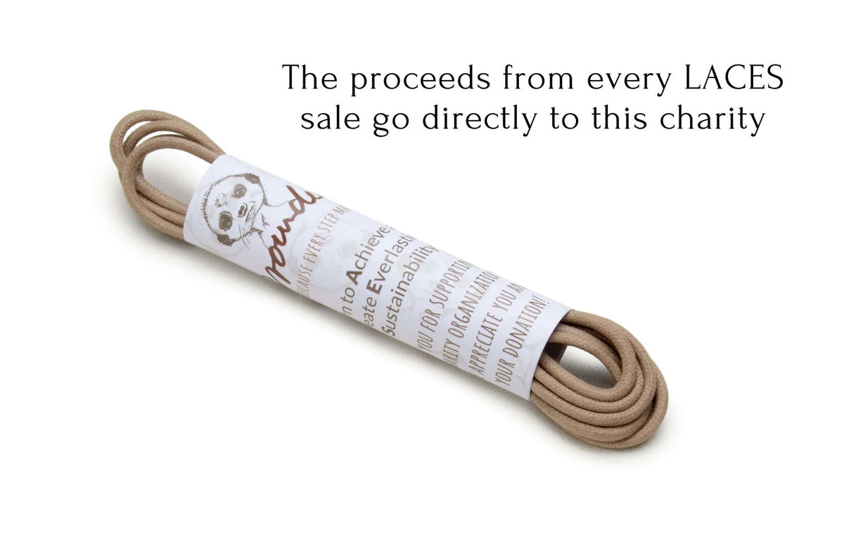 Fashion Takes Action LACES - beige shoe laces - #tag1#
